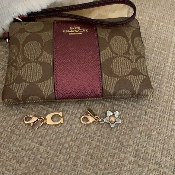 Coach Bags Coach Wristlet With Charms Poshmark